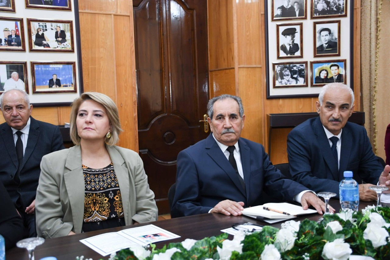 ADAU-da İlham Əliyevin ABŞ-yə işgüzar səfərinə həsr olunmuş tədbir keçirildi - FOTOLAR